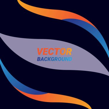 Soyut arkaplan vektörü yaratıcı illüstrasyon tasarımı