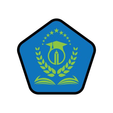Eğitim Logosu Şablonu vektör illüstrasyon tasarımı