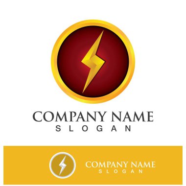 Şimşek simgesi simgesi simgesi taşıyıcısına güç ver