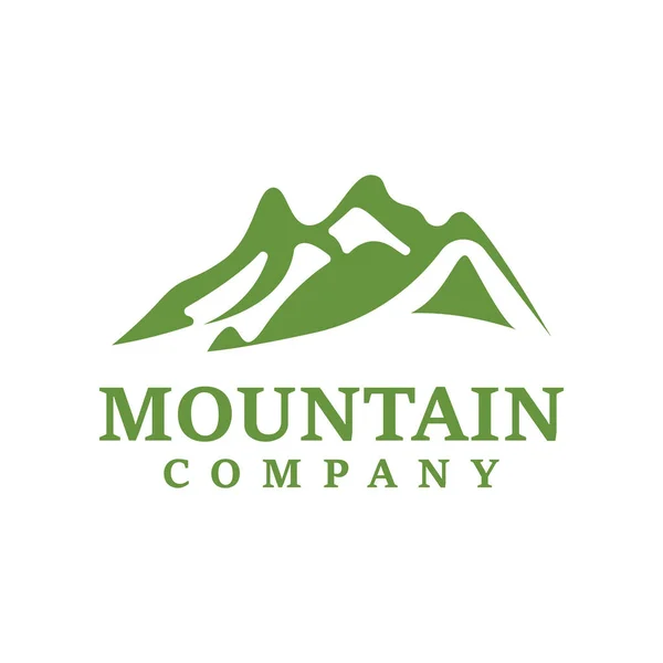 Mountain Icon Logo Template Vector Illustration Design Royalty Free Stock Illustrations