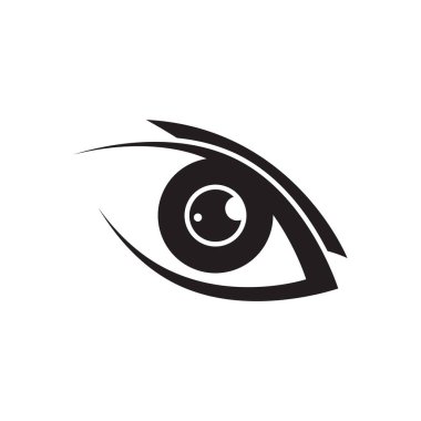 Marka Kimliği Kurumsal Göz Bakımı vektör logosu tasarımı
