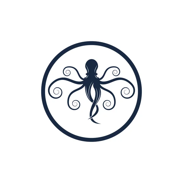 Octopus Logo Vector Design Illustration Template Stock Illustration