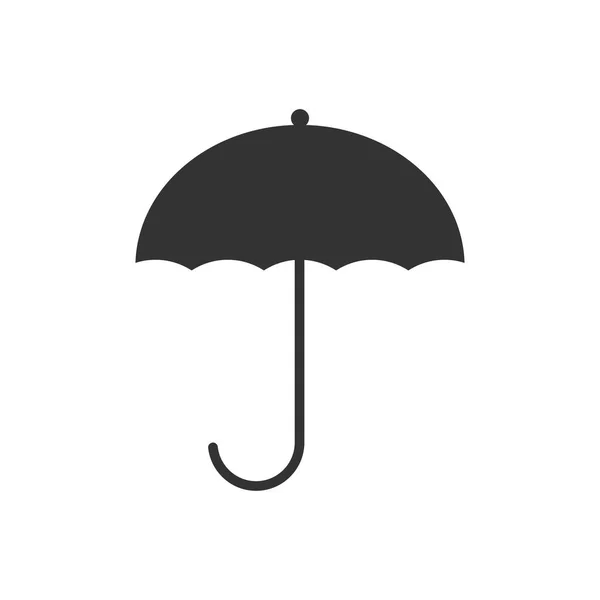 傘のアイコンのロゴベクトルイラスト — ストックベクタ