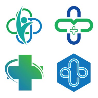 İnsan karakteri logosu çizim vektörü tasarımı