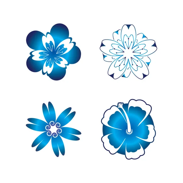 stock vector Flower vector icon design template illustration