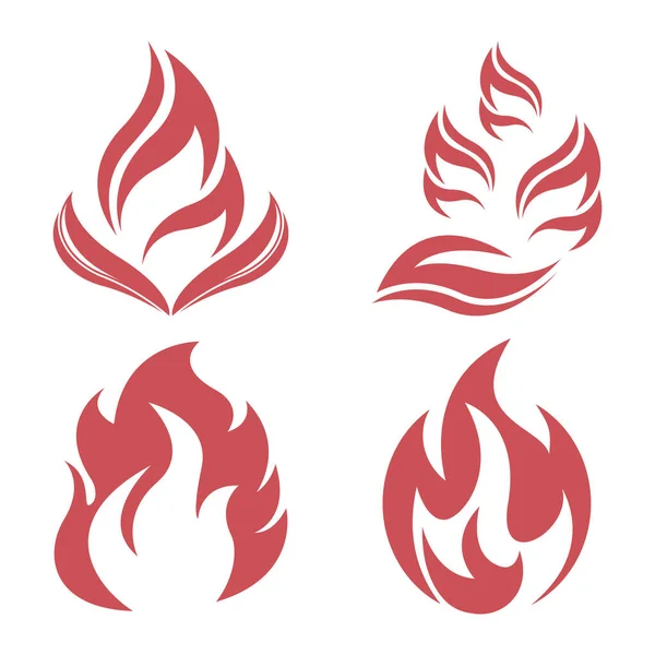 消防标志设计图解和消防标志图标矢量 — 图库矢量图片