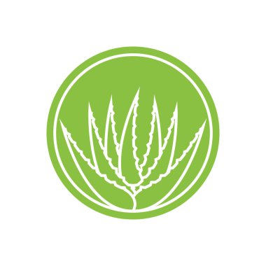 Aloe Vera logo icon design symbol beauty skin care