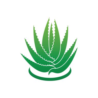 Aloe Vera logo icon design symbol beauty skin care