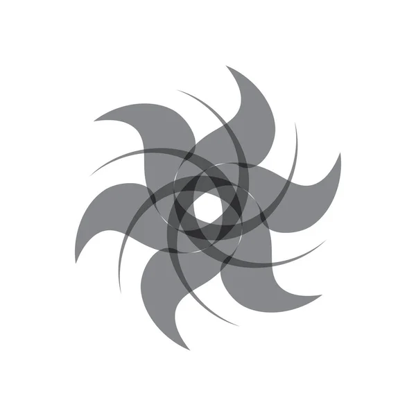 Vortex Logo Symbol Icon Illustration Design Vector — Stock Vector