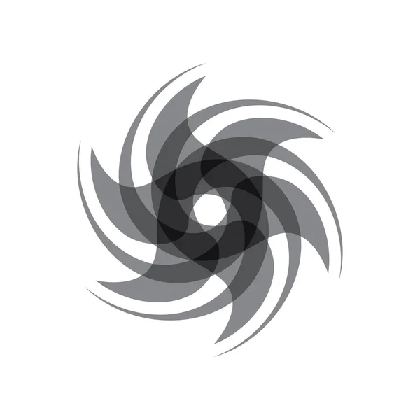 Vortex Logotyp Symbol Ikon Illustration Design Vektor — Stock vektor