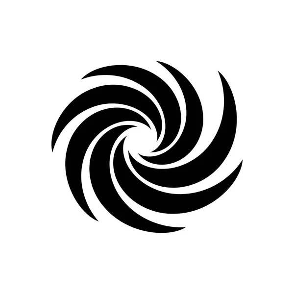 Simbolo Logo Vortex Icona Illustrazione Design Vettoriale — Vettoriale Stock