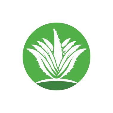 Aloe Vera logo icon design symbol beauty skin care