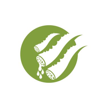 Aloe Vera logo icon design symbol beauty skin care