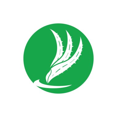 Aloe Vera logo icon design symbol beauty skin care