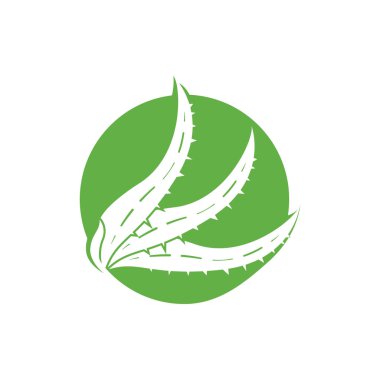 Aloe Vera logo icon design symbol beauty skin care