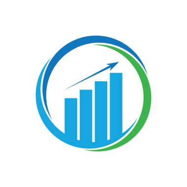 Business Finance Logo şablon vektör simgesi tasarımı