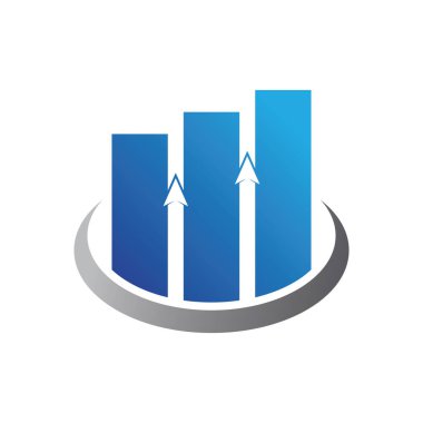 Business Finance Logo şablon vektör simgesi tasarımı