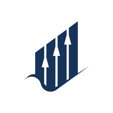 Business Finance Logo şablon vektör simgesi tasarımı