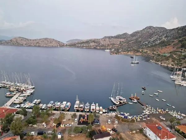 Barselona şehrinin manzarası