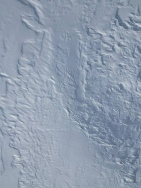 Duvarda dondurma var.