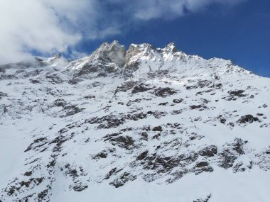 Dağların güzel manzarası
