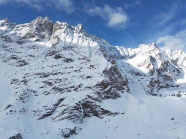 Dağların güzel manzarası