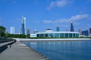 Chicago Lakefront yolu müze kampüsü yakınlarında.
