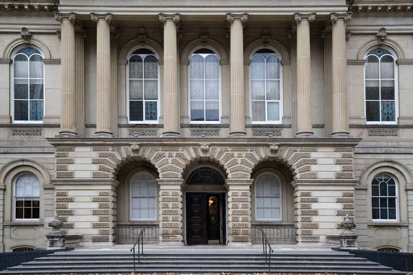 Pasos Delanteros Del Palacio Justicia Estilo Clásico Osgoode Hall Toronto — Foto de Stock