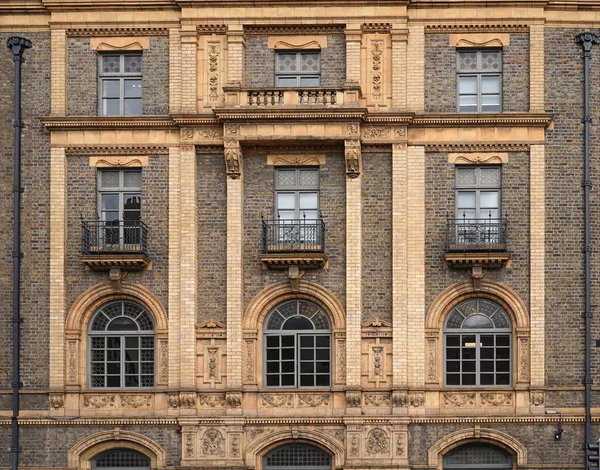 Zdobená Fasáda Viktoriánské Administrativní Budovy — Stock fotografie