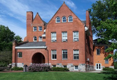 Michigan Eyalet Üniversitesi Kampüsü 'ndeki 19. yüzyıl Botanik Binası