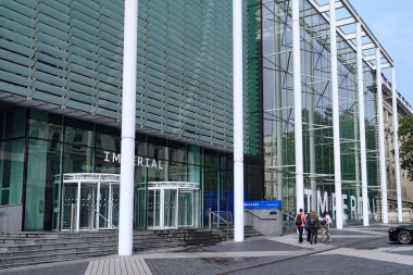Londra, İngiltere - 22 Eylül 2024: Imperial College, Londra, İngiltere 'deki en iyi üç üniversiteden biri olarak sıralandı