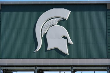 Lansing, Michigan - Michigan Eyalet Üniversitesi, logosu antik bir Yunan kaskı olan Sparta futbol takımıyla ünlüdür.