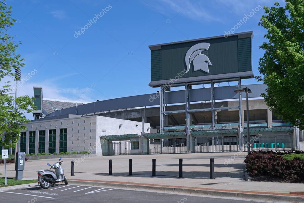Lansing, Michigan - Michigan State University, noted for its Spartan football team