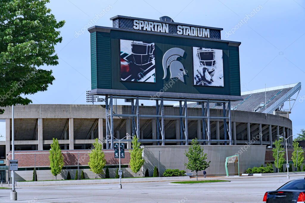 Lansing, Michigan - Michigan State University, noted for its Spartan football team