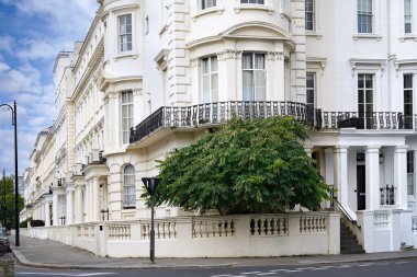 Londra 'nın merkezindeki konut binaları