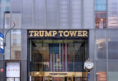 Beşinci Cadde, New York 'taki Trump Tower.