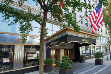 Carlyle Hotel, New York 'ta Manhattan' ın Yukarı Doğu Yakası 'nda 1930' da Art Deco tarzında açılan lüks bir apartman dairesi..