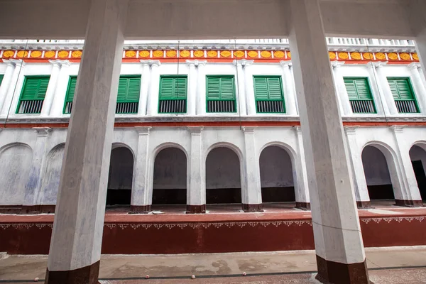Schöner Palast Oder Jamindar Haus Oder Zamindar Haus Westbengalen Indien — Stockfoto