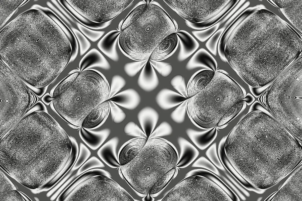 Abstract Black White Geometric Background Monochrome Illustration Design — Stockvector