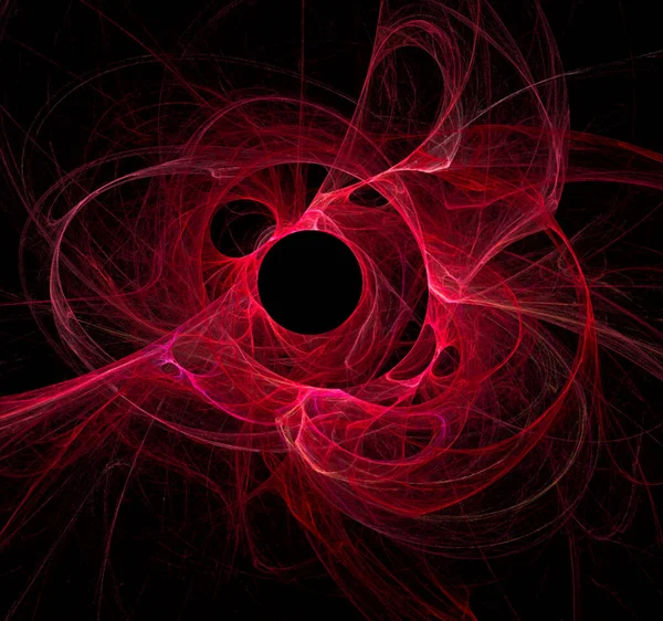 Ілюстрація Системи Зірок Червоного Космосу Кольорової Графіки Фону — стоковий вектор