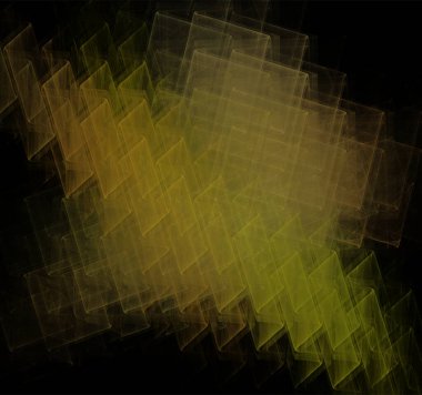 abstract background of bright orange-yellow lines on a black background, neural network, design