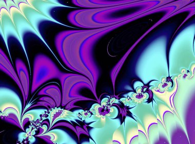 mavi mor soyut çizgi çizimi, dijital grafik, arkaplan, tasarım