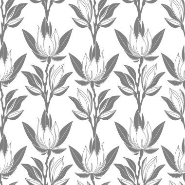 Beyaz arkaplan, doku üzerinde pürüzsüz gri grafik deseni