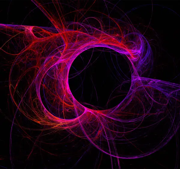 Siyah arkaplanda kırmızı mor soyut desen, duvar kağıdı, tasarım