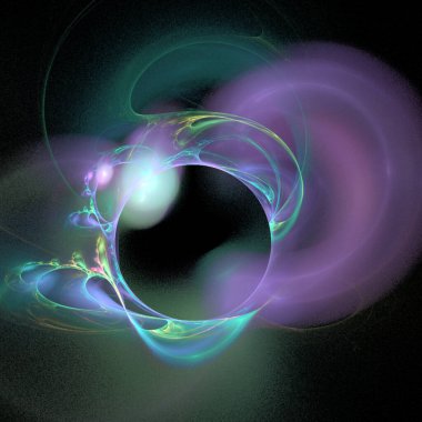 siyah arkaplanda mor mavi soyut desen, duvar kağıdı, tasarım