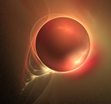 Siyah arkaplan, duvar kağıdı, tasarım üzerine soyut sarı-turuncu çizim doğrusal