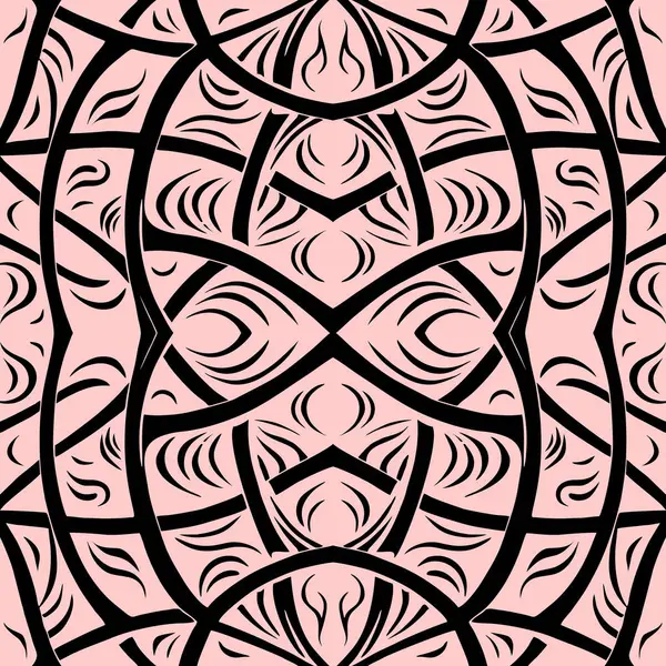 Basit, pürüzsüz, soyut pembe ve siyah desen, doku.