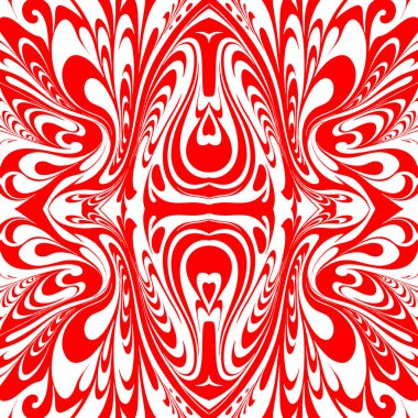 Basit, kusursuz, soyut kırmızı ve beyaz desen, doku.