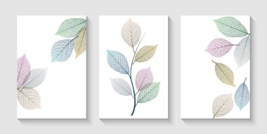 Modern yaratıcı tasarım, arka planda çok renkli damarlar. Vektör illüstrasyonu.