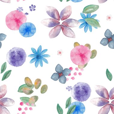 Sanat kusursuz desen. Modern yaratıcı tasarım suluboya dokusu.